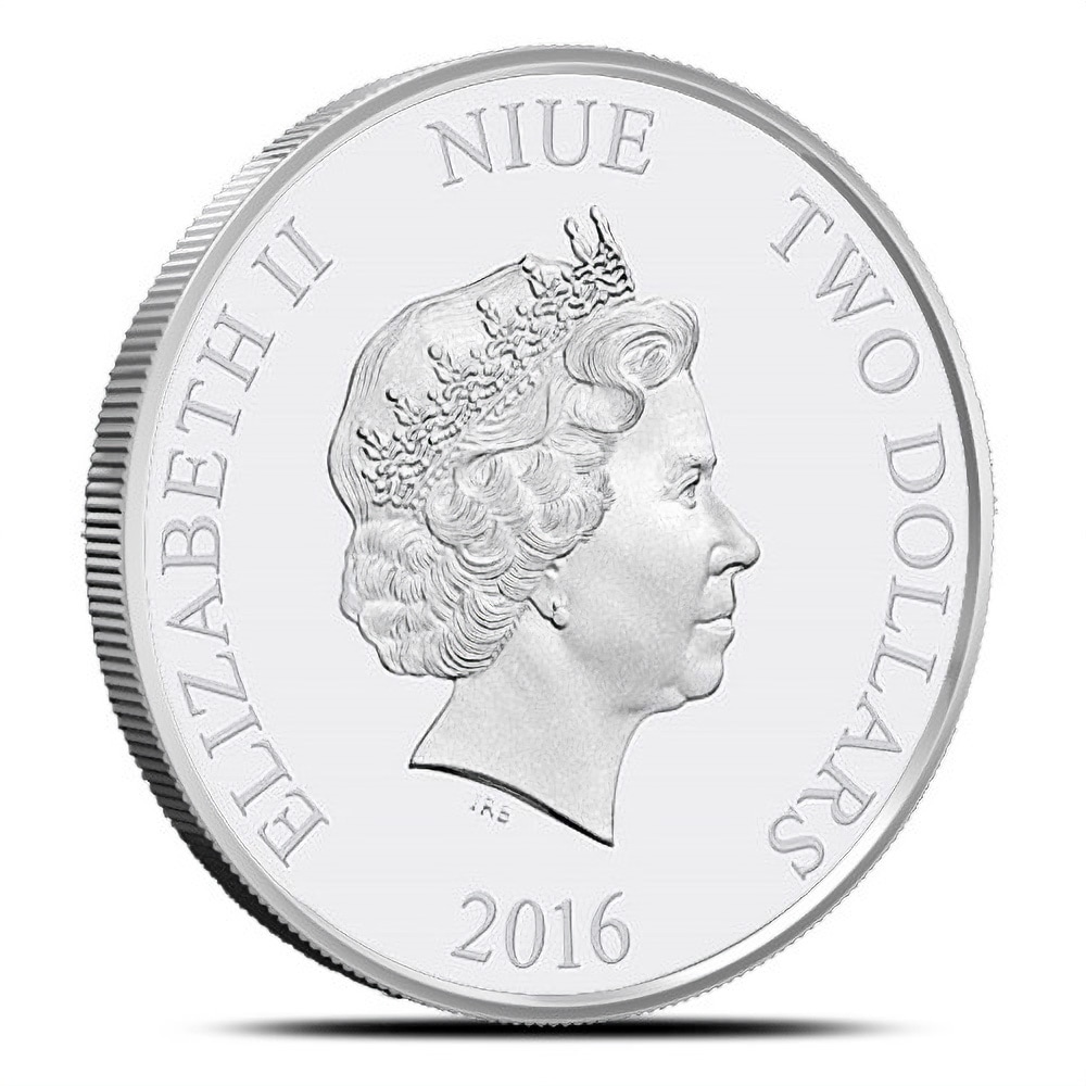 2016 1 oz Niue Silver Disney Frozen Kristoff and Sven Proof Coin (Box + CoA)