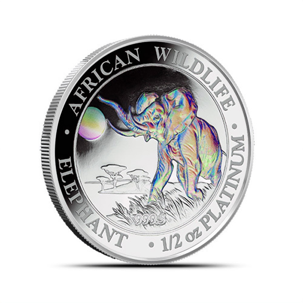 1032-2016-Somalia-Platinum-Elephant-Hologram-Proof-Coin-Set-50-Mintage-Box-CoA-4.jpg 2016 Somalia Platinum Elephant Hologram Proof Coin Set (50 Mintage, Box + CoA)