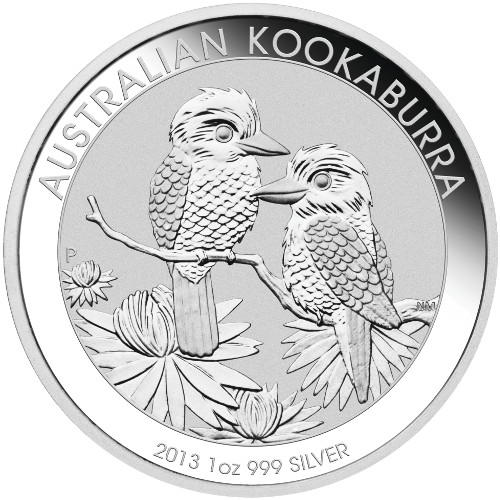 2013 1 oz Australian Silver Kookaburra Coin (BU)