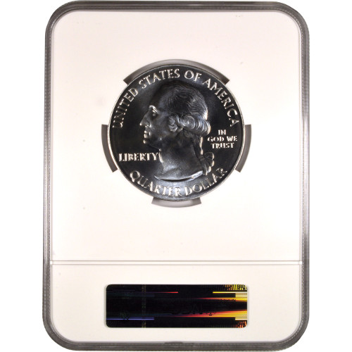 2016 5 oz ATB Cumberland Gap National Historic Park Silver Coin NGC MS69 PL