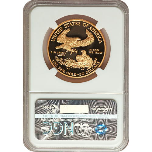 2001-W 1 oz Proof American Gold Eagle Coin NGC PF70 UCAM