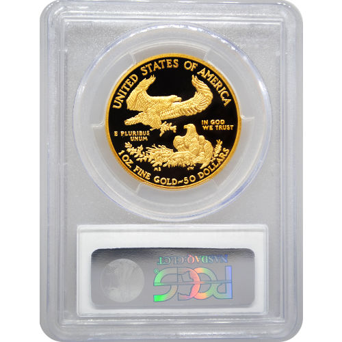 1998-W 1 oz Proof American Gold Eagle Coin PCGS PR70 DCAM