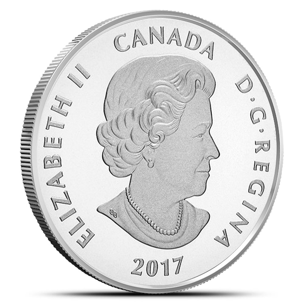 2017 1/2 oz Proof Canadian Silver Passion to Play: Calgary Flames Coin (Box)