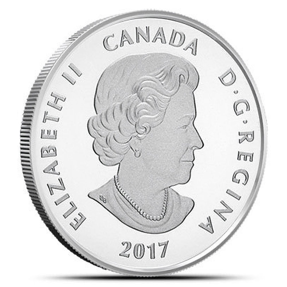 2017 1/2 oz Proof Canadian Silver Passion to Play: Vancouver Canucks Coin (Box)