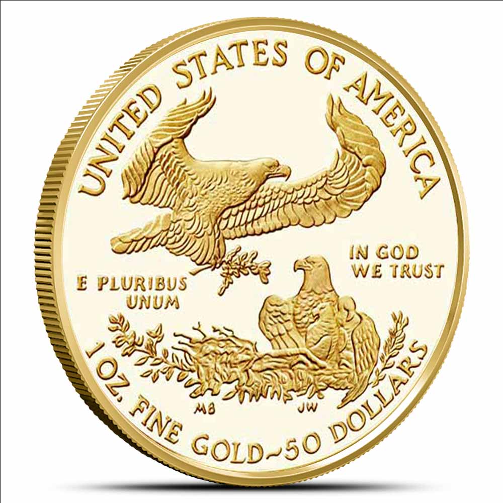 2019-W 1 oz Proof American Gold Eagle Coin (Box + CoA)