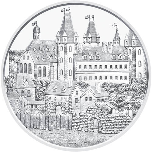 2019 1 oz Austrian 825th Anniversary Wiener Neustadt Silver Coin (BU)