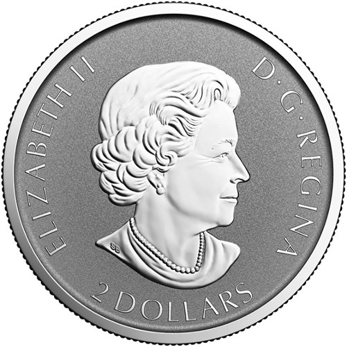 2017 3/4 oz Reverse Proof Canadian Silver Big Horn Sheep Coin