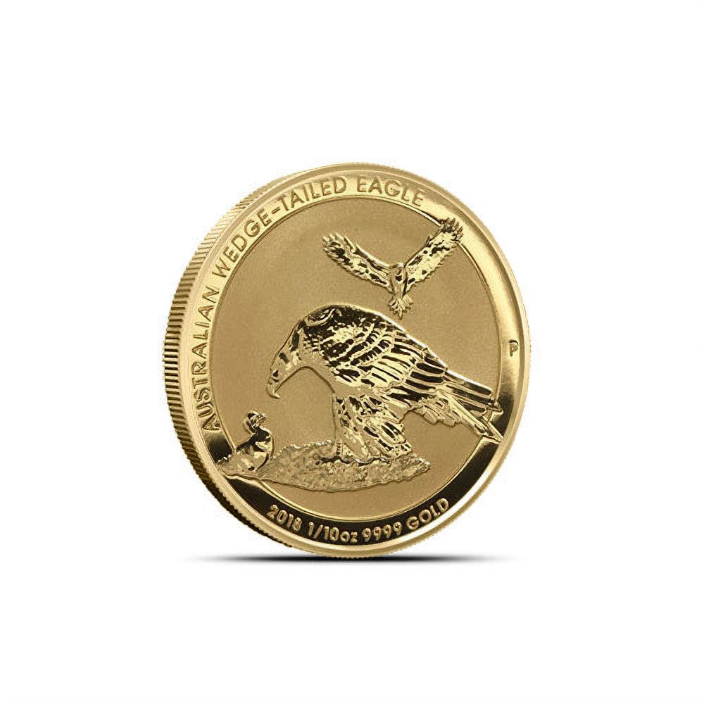 2018 1/10 oz Australian Gold Wedge Tail Eagle Coin