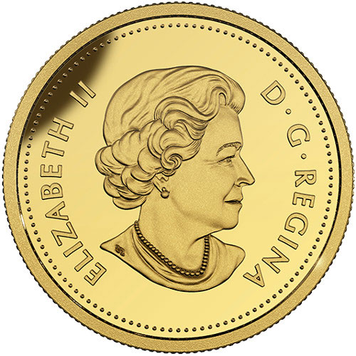 2017 1/2 Gram Proof Canadian Gold Predator vs. Prey: Inuit Arctic Hare Coin (Box)