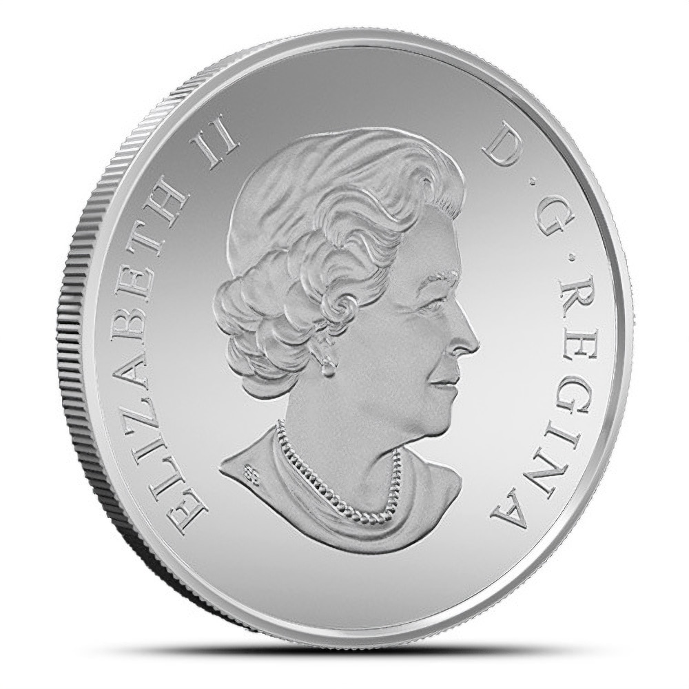 2016 2 oz Proof Canadian Silver Canada's Icy Arctic Coin (Box)