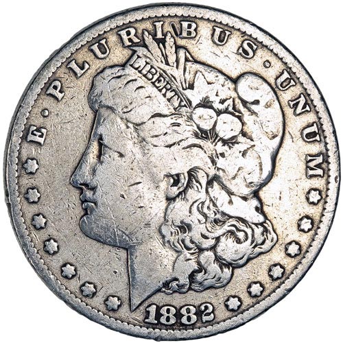 Morgan Silver Dollar Coin (1878-1904, Good)