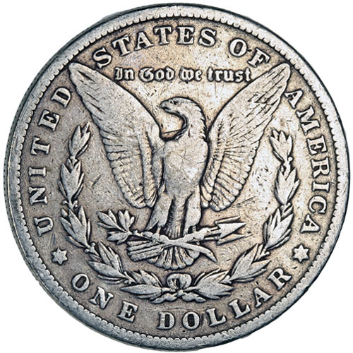 Morgan Silver Dollar Coin (1878-1904, Good)