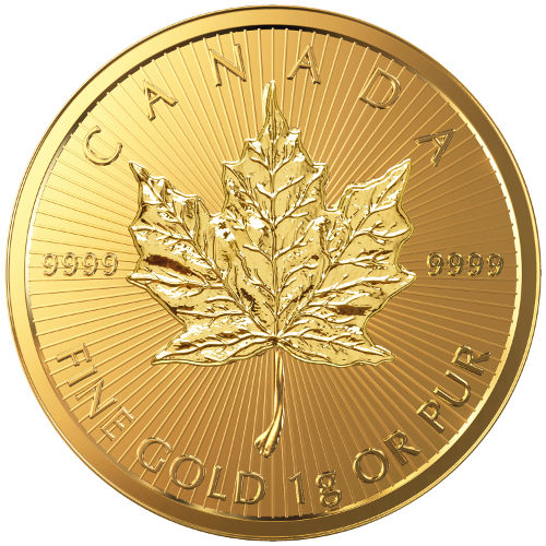 2017 8 Gram Canadian Gold MapleGram (8x1g, BU w/ Assay)