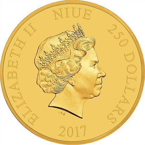 2017 1 oz Niue Mickey Mouse Fantasia Series Gold Proof Coin (Box + CoA)