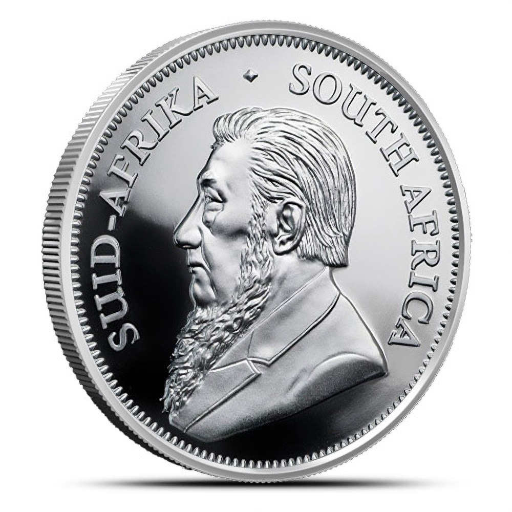 2019 1 oz Proof South African Silver Krugerrand Coin (Box + CoA)