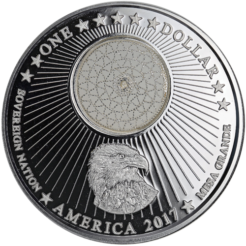 2017 1 oz Niue Silver Apache Dream Catcher Coin (Box + CoA)