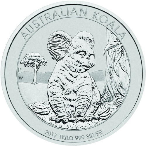 2017 1 Kilo Australian Silver Koala Coin (BU)
