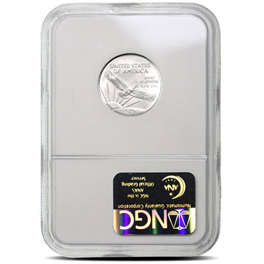 1/4 oz American Platinum Eagle Coin NGC MS69 (Random Year)