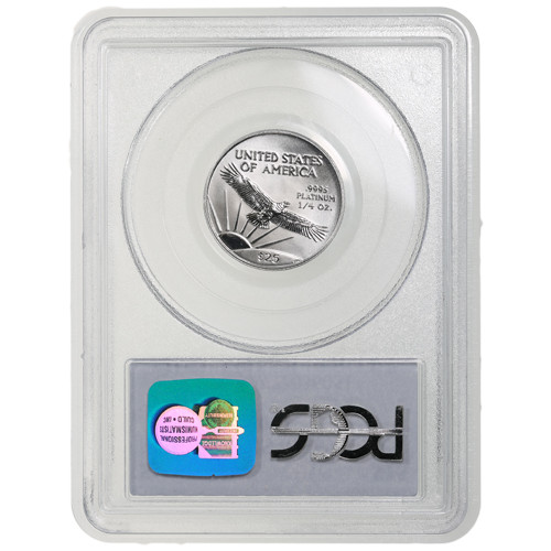 1/4 oz American Platinum Eagle Coin PCGS MS69 (Random Year)