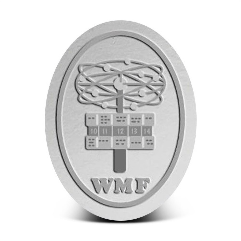 2017 1 oz Somalia Silver Elephant WMF Privy Coin (BU w/ Box)