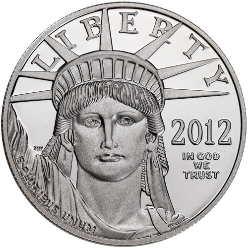 2012-W 1 oz Proof American Platinum Eagle Coin (Box + CoA)