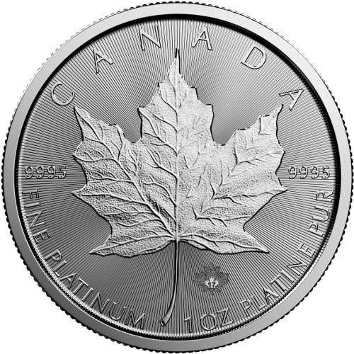 2017 1 oz Canadian Platinum Maple Leaf Coin (BU)