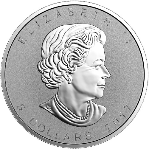 2017 1 oz Canadian Silver Bald Eagle Reverse Proof Coin