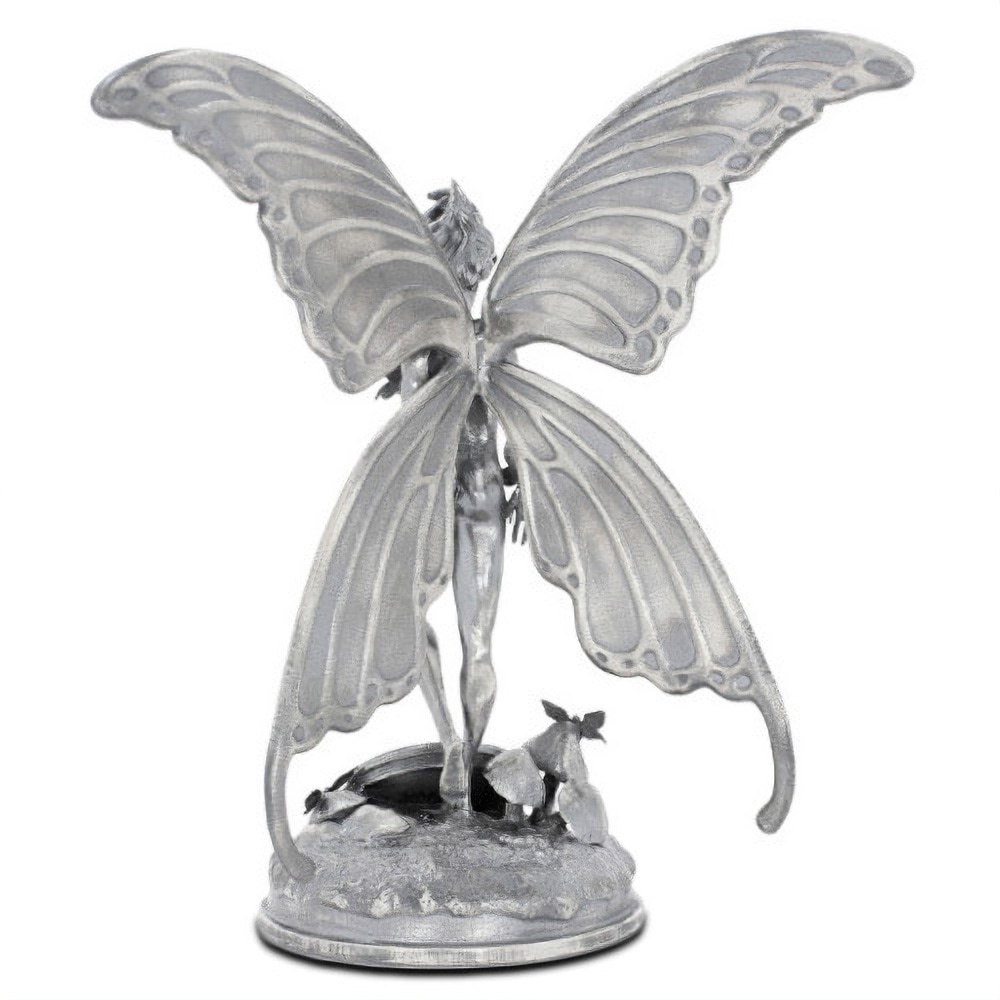 7 oz Antique Finish Gwen the Good Luck Fairy Silver Statue (New, Box + CoA)
