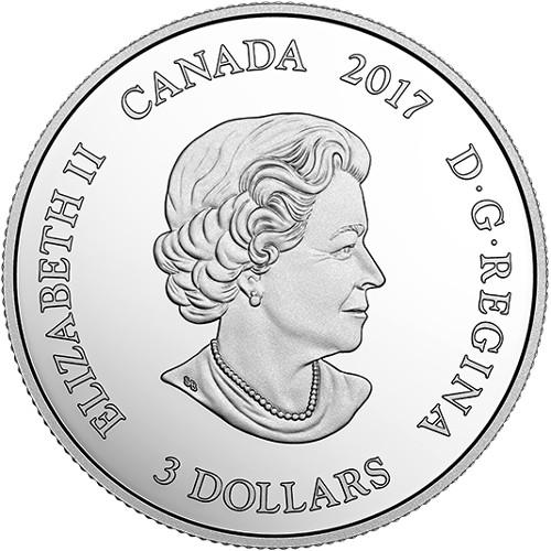 2017 1/4 oz Canadian Silver Zodiac Pisces Coin (Box + CoA)