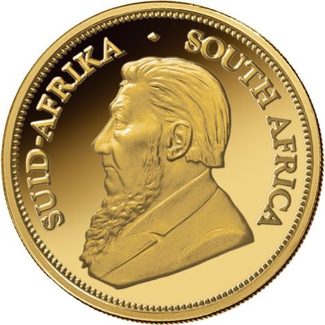 2017 1 oz 50th Anniversary Privy South African Gold Krugerrand Coin (BU)
