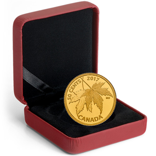 1296-2017-1-25-oz-Proof-Gold-Canadian-Silver-Maple-Leaf-Coin-Box-CoA-4.jpg 2017 1/25 oz Proof Gold Canadian Silver Maple Leaf Coin (Box + CoA)