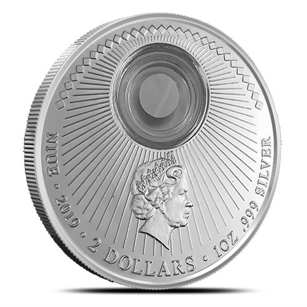 2019 1 oz Niue Silver Moon Landing 50th Anniversary Proof Coin (Box + CoA)