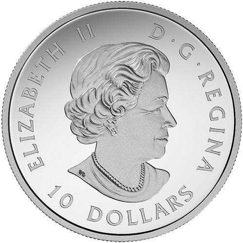 2017 1/2 oz Proof Canadian Silver Celebrating Canada's 150th Series Wild Swift Fox and Pups Coin (Box + CoA)