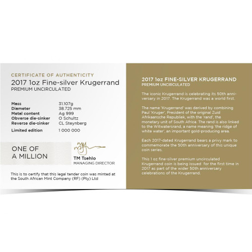 1312-2017-1-oz-South-African-Silver-Krugerrand-Coin-NGC-SP70-ER-3.jpg 2017 1 oz South African Silver Krugerrand Coin NGC SP70 ER