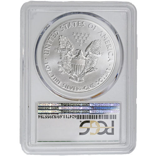 2015 (P) 1 oz American Silver Eagle Coin PCGS MS69