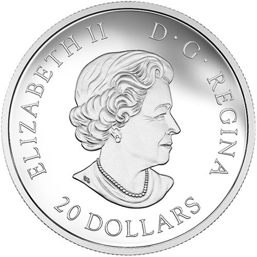2017 1 oz Proof Canadian Silver Star Trek The Borg Coin (Box + CoA)