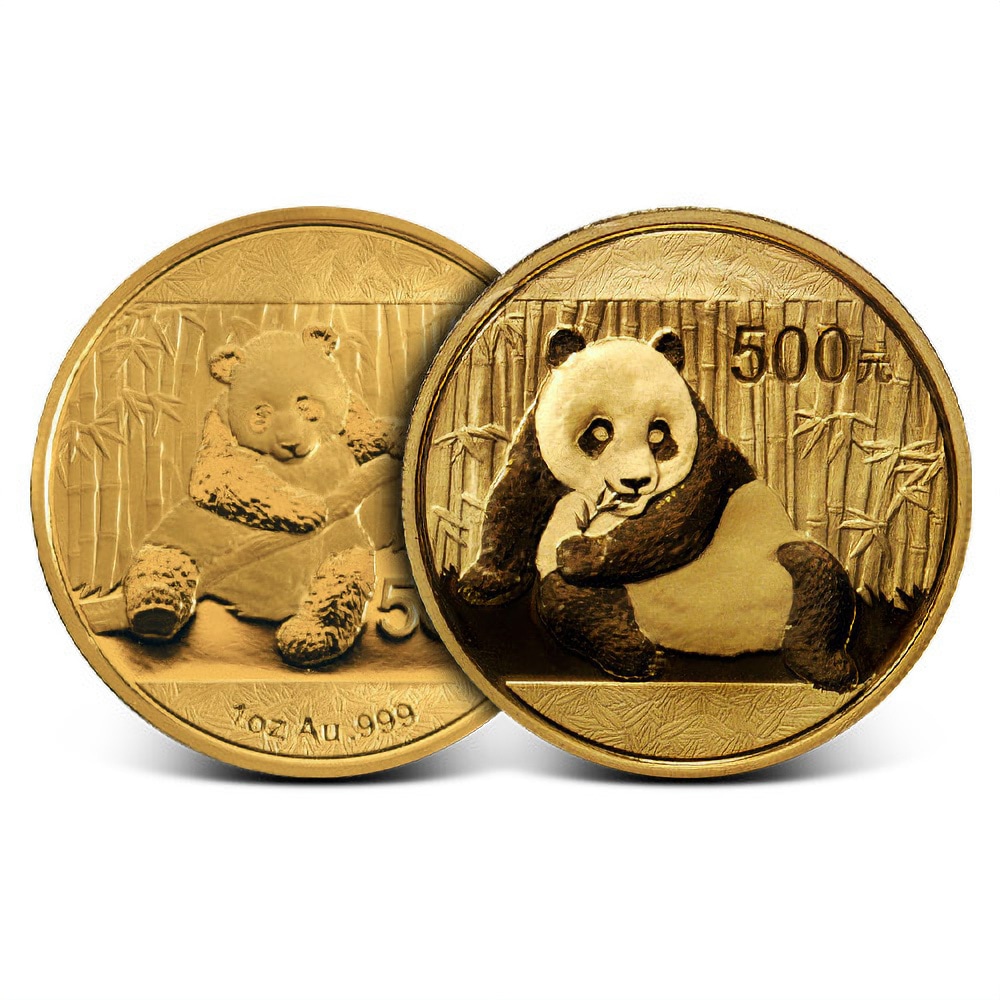 1 oz Chinese Gold Panda Coin (Random Year, Varied Condition)
