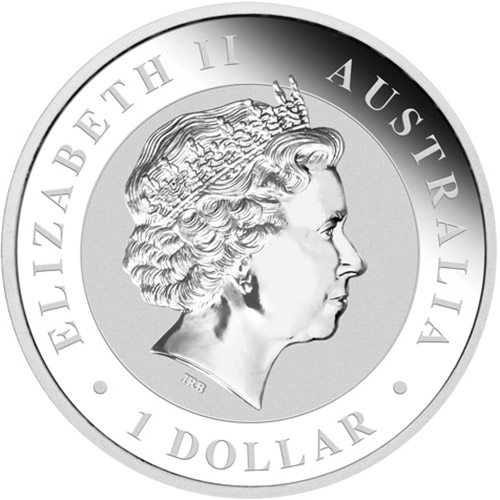 2017 1 oz Australian Silver Kangaroo Coin (Gilded, BU w/ CoA)