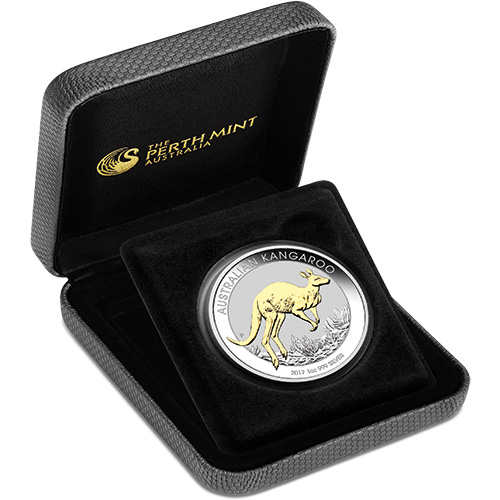 1335-2017-1-oz-Australian-Silver-Kangaroo-Coin-Gilded-BU-w-CoA-4.jpg 2017 1 oz Australian Silver Kangaroo Coin (Gilded, BU w/ CoA)