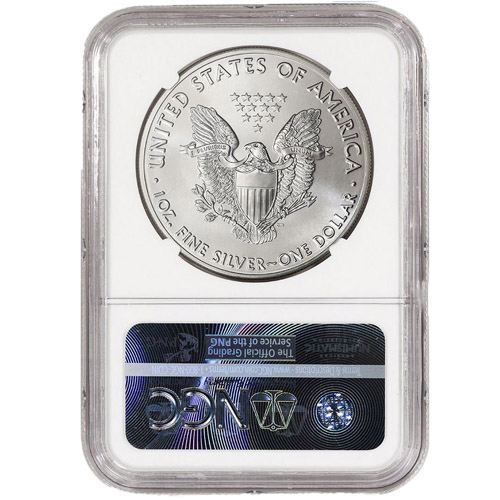 2016 1 oz American Silver Eagle NGC MS70