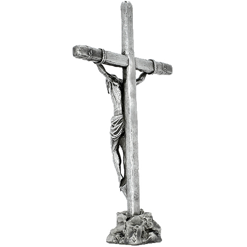 7 oz Antique Finish Silversmith Judges Series The Passion Silver Statue (New, Box + CoA)