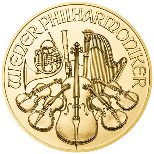 2019 1/25 oz Austrian Gold Philharmonic Coin (BU)