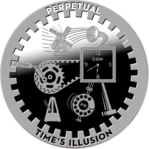 1 oz Perpetual Silver Round (T.I.M.E. Series #3, New, Proof Like)