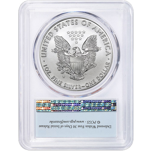2017-W 1 oz Burnished American Silver Eagle PCGS SP70 FS