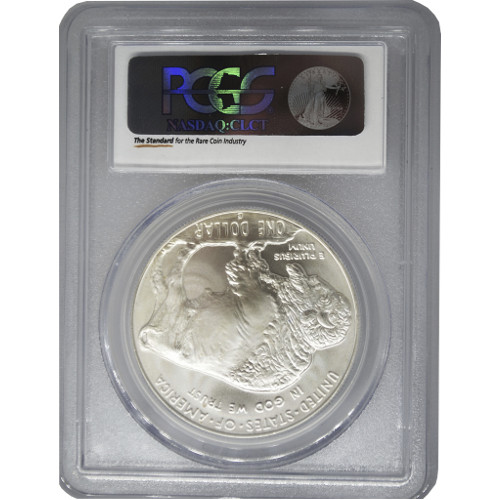 2001-D Buffalo Silver Dollar Coin PCGS MS70