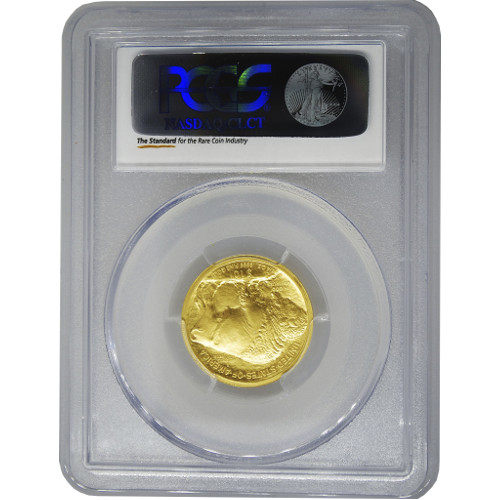 1443-2008-W-1-4-oz-American-Gold-Buffalo-Coin-PCGS-MS70-2.jpg 2008-W 1/4 oz American Gold Buffalo Coin PCGS MS70