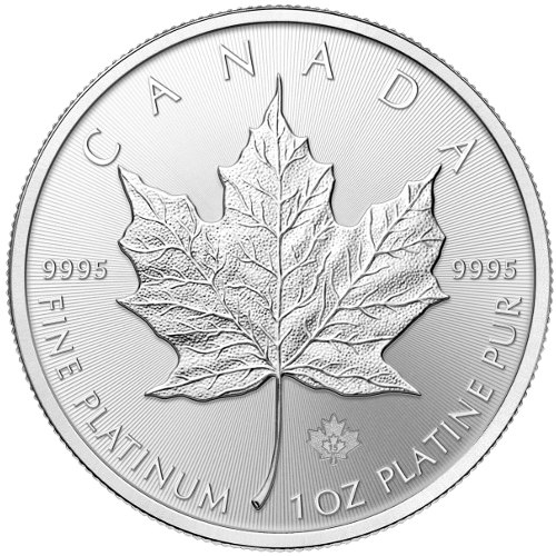 2015 1 oz Canadian Platinum Maple Leaf Coin (BU)