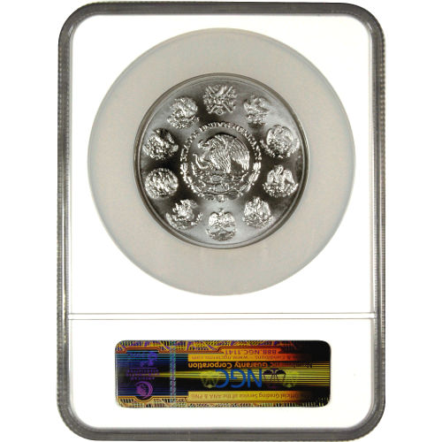 2015 5 oz Mexican Silver Libertad Coin NGC MS69 ER