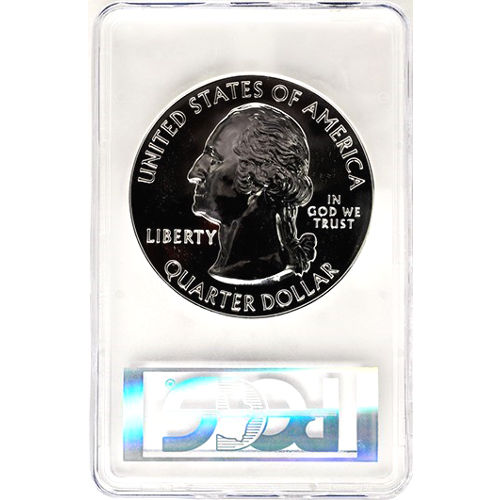 2010 5 oz ATB Mount Hood Silver Coin PCGS MS69 DMPL