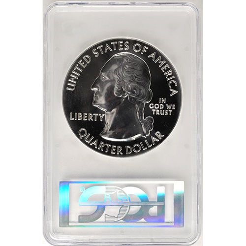 2012 5 oz ATB Acadia Silver Coin PCGS MS69 DMPL